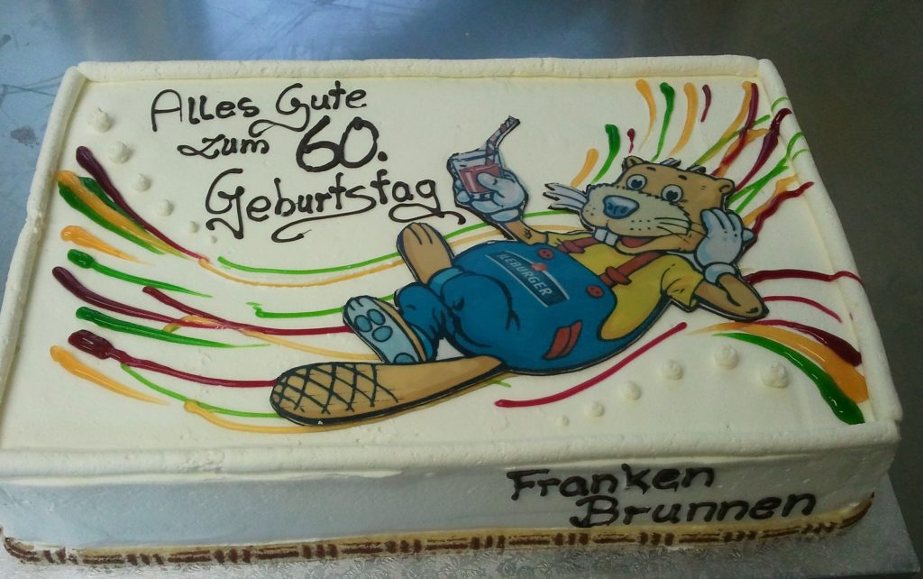 Geburtstagstorte mit Cartoon-Motiv – Handgefertigt von Konditorei & Café Krüsmann Leipzig
