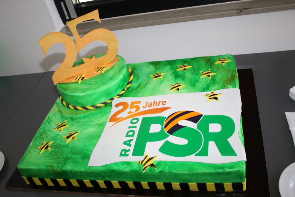 Jubiläumstorte Radio PSR – Konditorei & Café Krüsmann Leipzig
