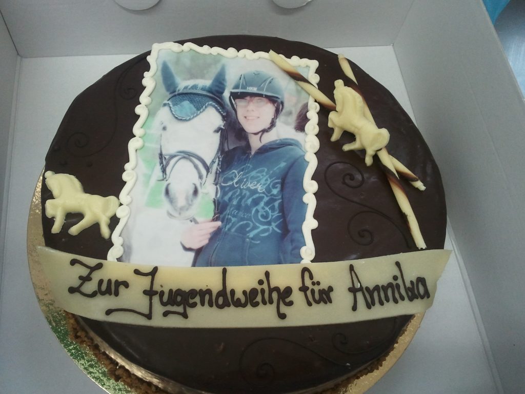 Jugendweihe-Torte von Konditorei & Café Krüsmann Leipzig