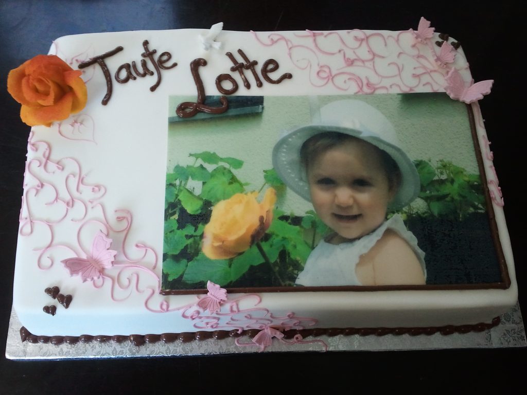 Kinderfoto-Torte – Konditorei & Café Krüsmann Leipzig