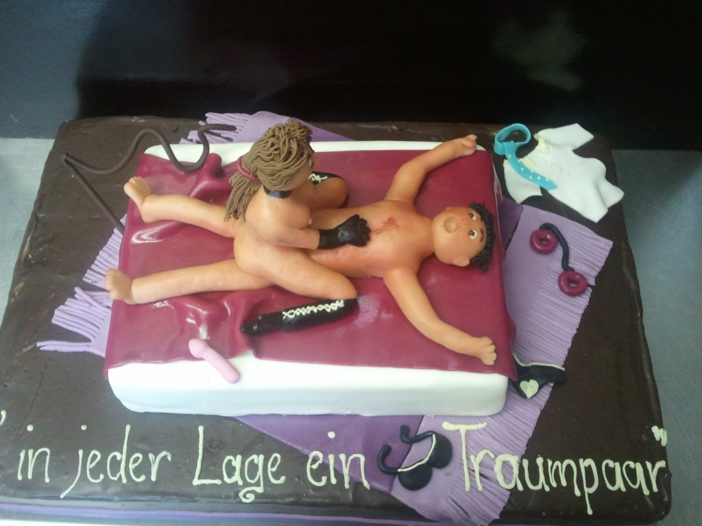 Lustige erotische Hochzeitstorte – Traumpaar in jeder Lage – Konditorei & Café Krüsmann Leipzig